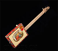 boite à cigare guitare