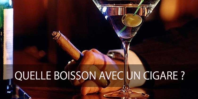 boisson avec cigare
