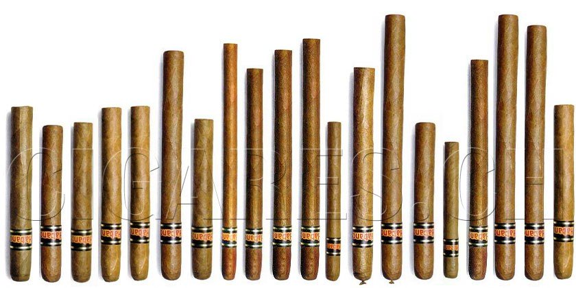 les modules fins du cigare