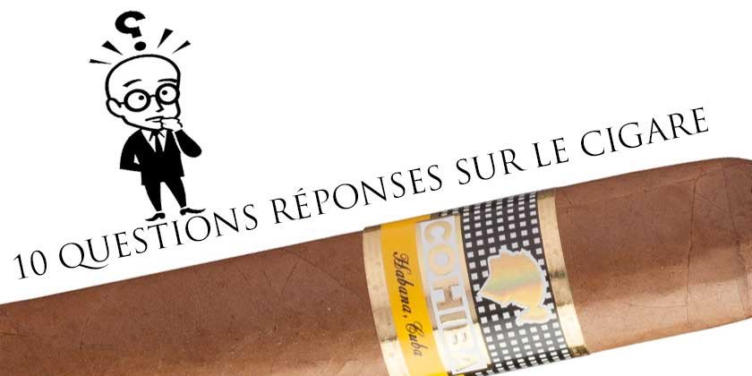 10 questions / réponses autour du cigare pour débutant