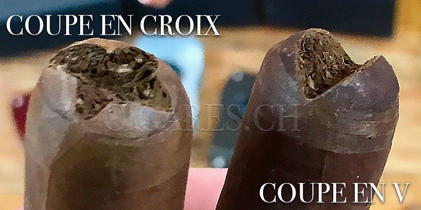 coupe en v cigare