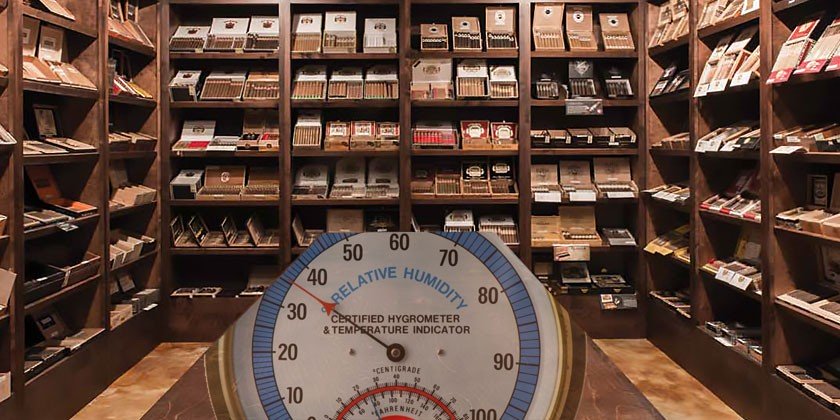 taux d'humidite cave à cigare