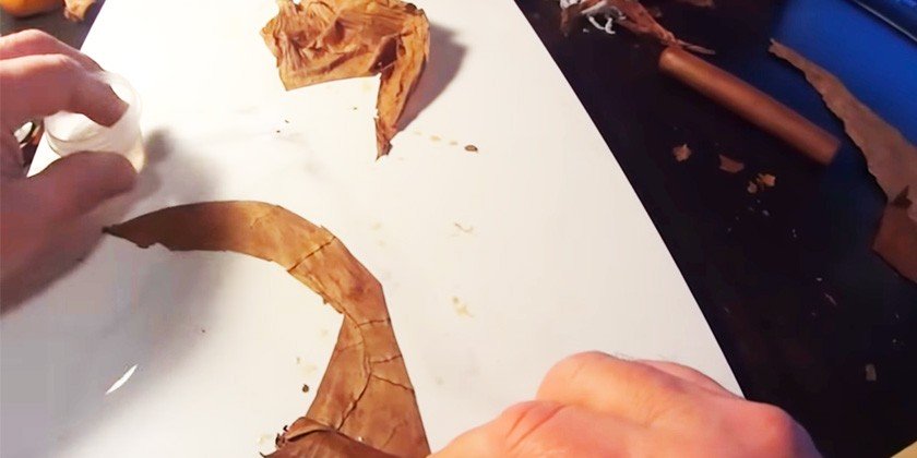 Quelle colle est utilisée pour la fabrication des cigares ?